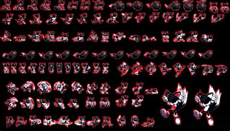 Old Tails Exe Sprite Sheet Classic Exetior Version By Shadowxcode On