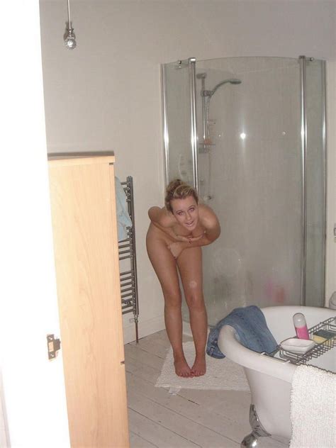 Caught Naked In The Bathroom Porno Photo