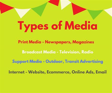 10 Types Of Media