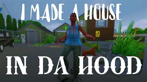 The Ghetto House Sims 4 Speed Build No Cc Youtube
