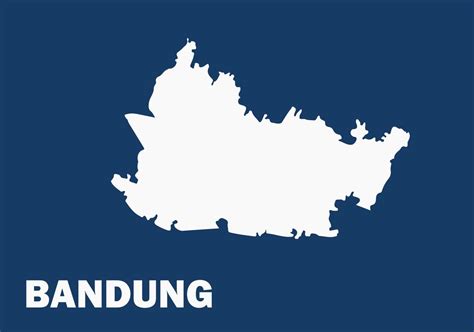 Map Of Bandung 9237997 Vector Art At Vecteezy