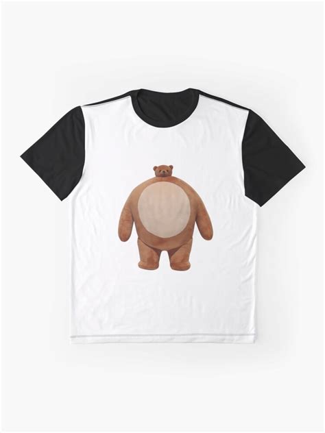 Small Head Big Body Bear Graphic T Shirt By Seanworrall Redbubble
