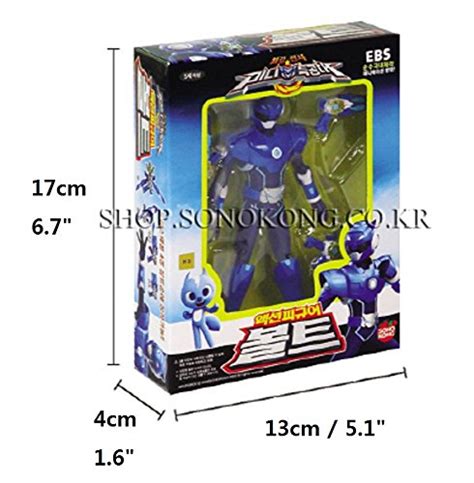 Mini Force Miniforce Bolt Robot Action Figure Blue Buy Online In