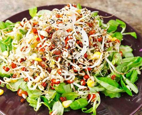 Pms Relief Salad Try This Recipe Of Alfalfa Salad At Home Herzindagi