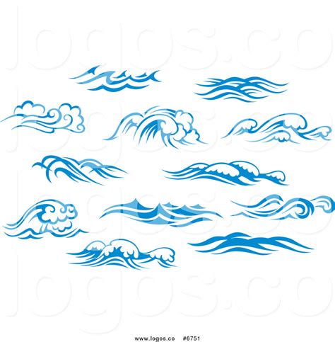 Ocean Wave Vector Free At Collection Of Ocean Wave