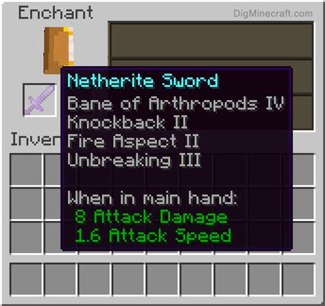 How To Make An Enchanted Netherite Sword In Minecraft