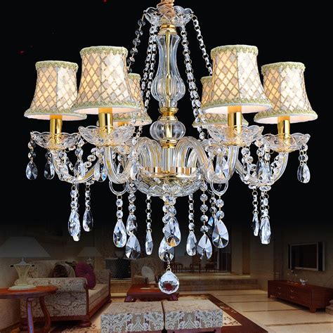 Reviews Luxury Gold Crystal Chandelier Home Lighting For Bedroom
