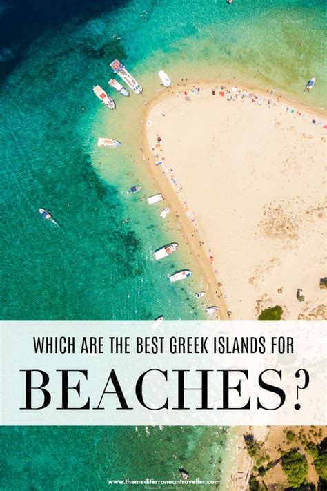 15 Best Greek Islands For Beaches Best Greek Islands Greek Islands