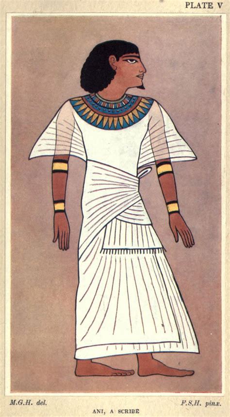 ancientegyptiana00housuoft 0035 ancient egypt dress ancient egyptian costume ancient greece
