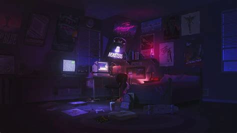 Lo Fi Hip Hop Posted By Zoey Sellers Lofi Bedroom Hd Wallpaper Pxfuel