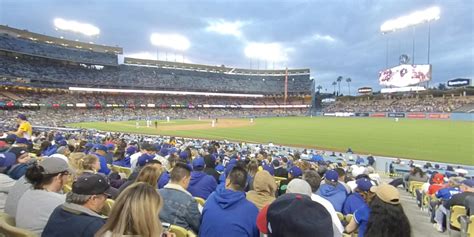 Dodger Stadium Detailed Seating Chart With Seat Numbers Bruin Blog