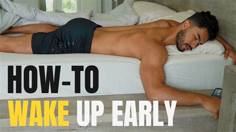 How To Wake Up Early And Be A Morning Person Youtube