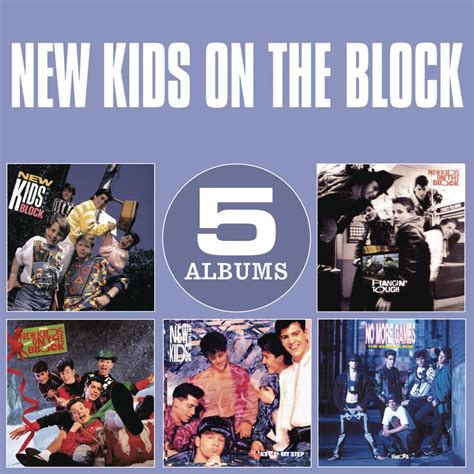 New Kids On The Block Original Album Classics 5cd Box Set New