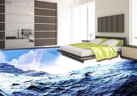 Welcome to our primary bedrooms with tile flooring. vinyl flooring waterproof custom 3d mural wallpaper ...