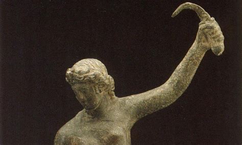 The Gladiatrix Rare Statue Shows Topless Female Gladiator Standing Triumphant Over Defeated Foe