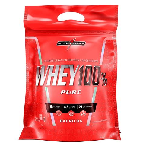 Whey Protein 100% Super Pure 1,8 Kg Body Size Refil - IntegralMédica ...