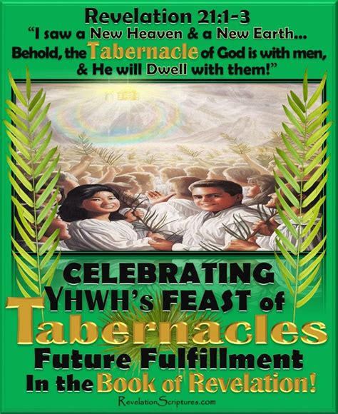 Celebrating Yhwhs Feast Of Tabernacles Future Fulfillment In The Book