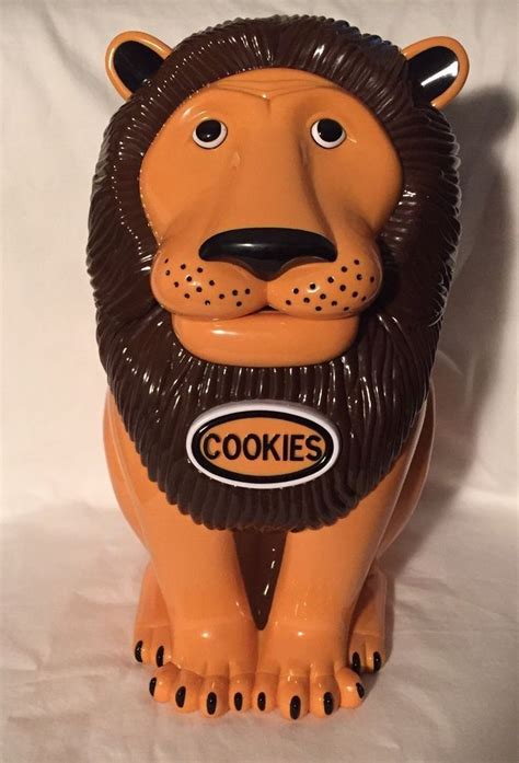 Talking Cecil Lion Cookie Jar Keep Your Hands Out Of My Cookie Jar Roar