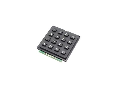 1pc 4x4 Keypad Mcu Boar Matrix Array Switch Tactile Keypad 16 Button