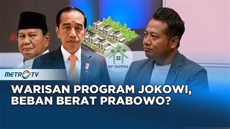 Program Peninggalan Jokowi Jadi Beban Berat Kepemerintahan Prabowo