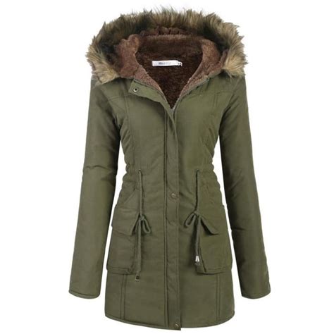 Search again what you are looking for. Manteau polaire femme doublé Parka chaud hiver ... VERT ...