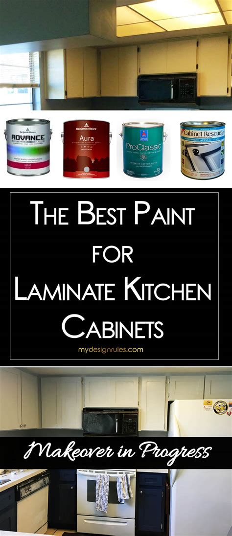 On the downside, it can look. The Best Paint for Laminate Kitchen Cabinets | My Design Rules
