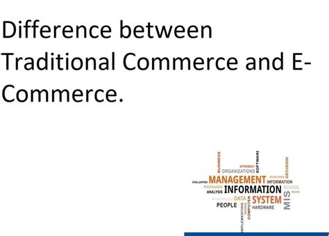 Difference Between Traditional Commerce And E Commerce Boot Poot