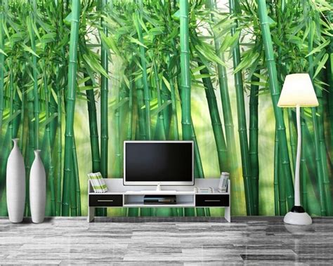Buy Beibehang Custom Photo Wallpaper Bamboo Forest Art