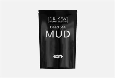 Drsea Грязь мертвого моря Black Dead Sea Mineral Mud 600 гр — купить в