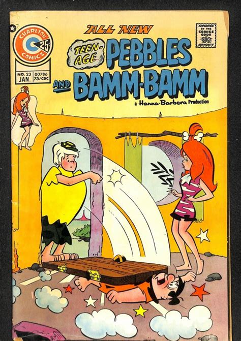 Pebbles And Bamm Bamm 23 1975 Comic Books Bronze Age Charlton