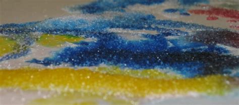 Watercolor And Salt Adventures In Physical Change And Absorption