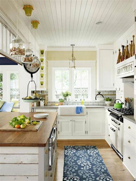 6 Farmhouse Rooms That Deserve A Beadboard Ceiling Cottage Kitchen