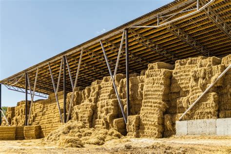 Stability And Safety How To Stack And Store Hay Bales