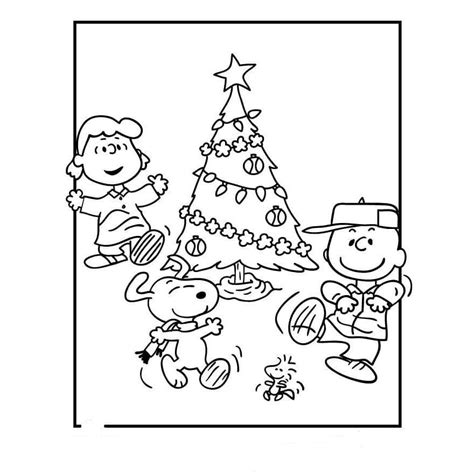 Dibujos de La Navidad de Charlie Brown Para Niños de Año para