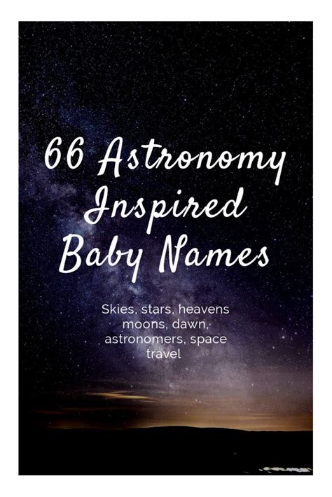 Astronomy Inspired Baby Names From The Sky To The Moon Space Names