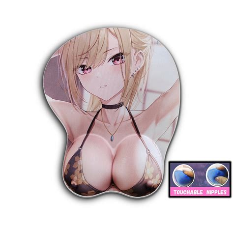 Anime 3D Oppai Mouse Pad Boobs Wrist Rest Gaming Gift Etsy Australia