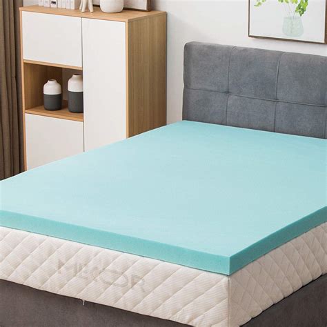 Best memory foam mattress topper: Mecor 4 Inch 4" Mattress Topper Twin Size-100% Gel Infused ...