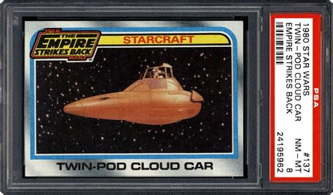 1980 Topps Empire Strikes Back Twin Pod Cloud Car Psa Cardfacts®