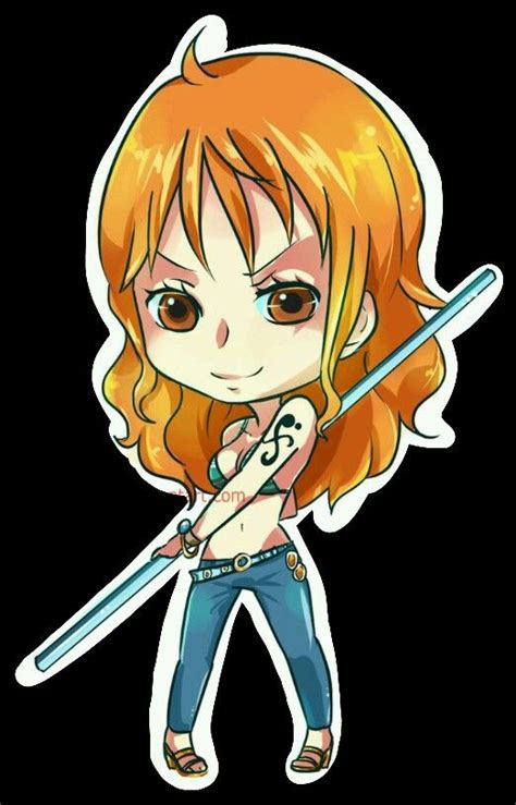 Pin By On Onepiece One Piece Nami Anime Chibi