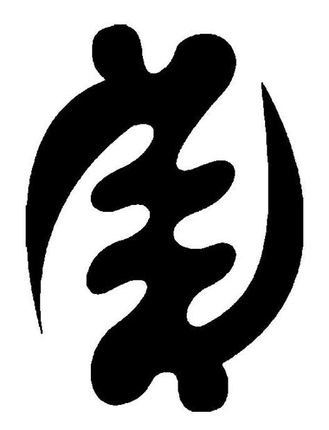 Gye Nyame Except For God Symbol Of The Supremacy Of God This Unique