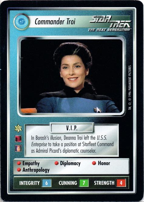 Commander Troi I2pg Cardguide Wiki Fandom