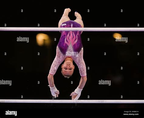 Daria Spiridonova Of Russia During Uneven Bars For Women At The 49th Fig Artistic Gymnastics