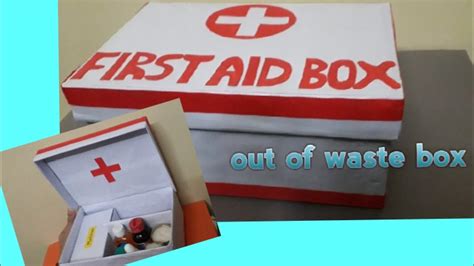 How To Make First Aid Boxfirst Aid Boxfirst Aid Box Makinghow To