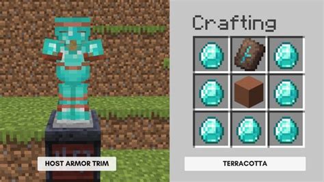 Crafting Recipes Of Armor Trims In Minecraft 120 2023