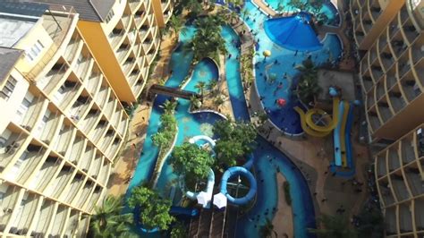 Banting beachfront resort with water park and spa. Gold Coast Morib International Resort Water Theme Park ...