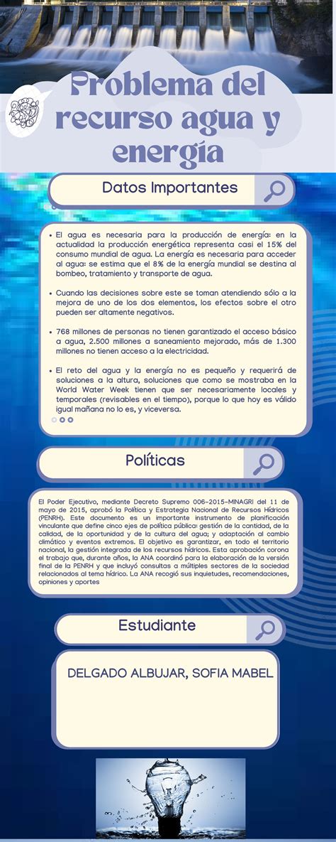 S04 Problema Del Recurso Agua Y Energía Problema Del Recurso Agua Y