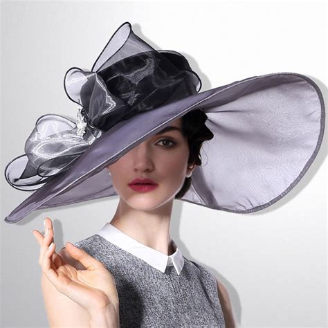 Organza Extra Large Kentucky Derby Hat Hats For Women Classy Hats Hat Fashion