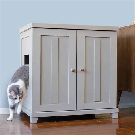 Refined Cat Litter Box Deluxe Litter Box Furniture The Refined Feline