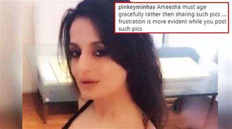 In What Is Becoming A Sickening Trend Ameesha Patel Becomes The Latest