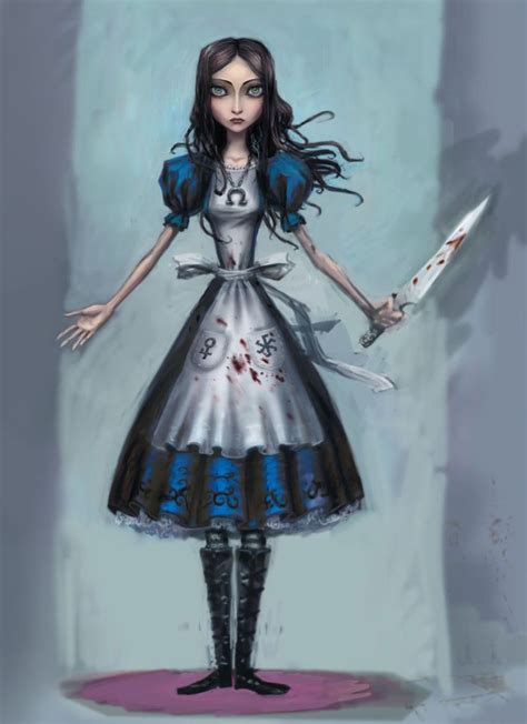 alice concept from alice madness returns alice in wonderland artwork alice in wonderland dress
